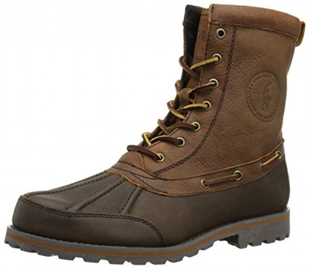 mens tan polo boots