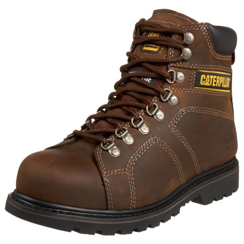 Caterpillar Men's Revolver PullOn Steel Toe Boot,Dark Brown,9 M US