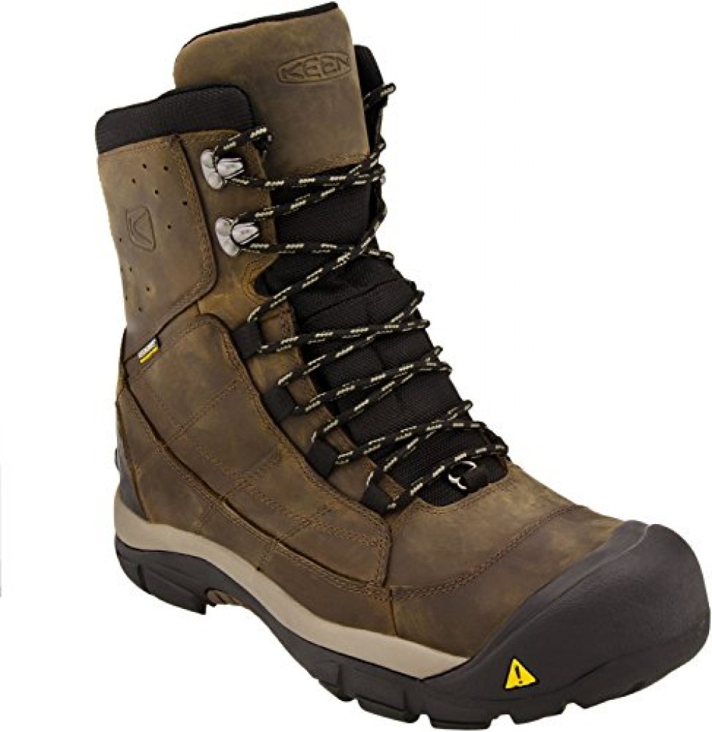 KEEN Men's Summit County III Snow Boot, Cascade Brown/Brindle, 10.5 M US | AuthenticBoots.Com 