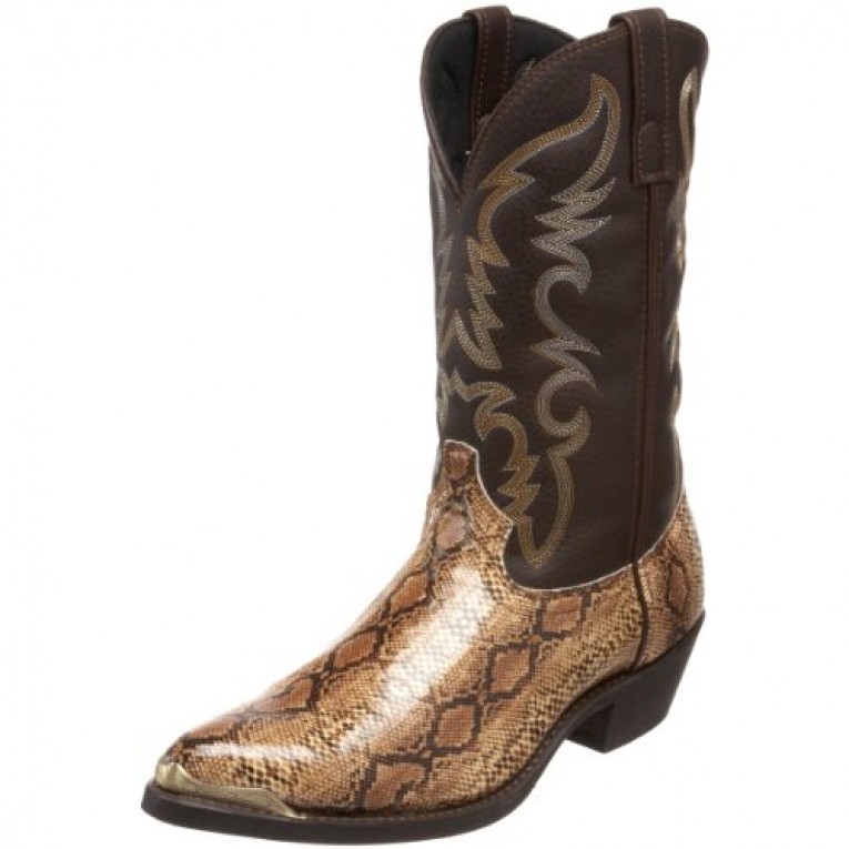 snake skin work boots